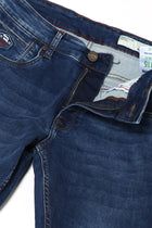 Dark Blue Slim Fit Jeans - Jeans - 241010328