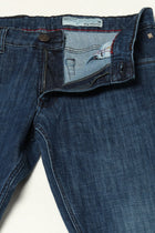 Dark Blue Slim Fit Men's Denim - Jeans - 250610333