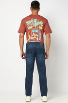 Dark Blue Slim Fit Men's Denim - Jeans - 250610333