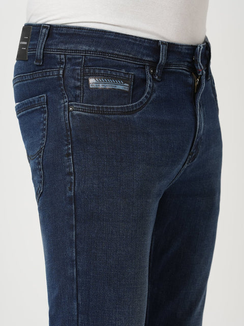 DARK BLUE SLIM TWILL JEANS - Jeans - 250810464