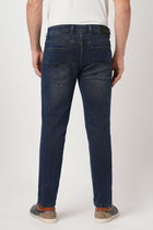 DARK BLUE SLIM TWILL JEANS - Jeans - 250810464