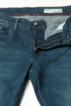 Dark Blue Straight Fit Jeans - Jeans - 250410145
