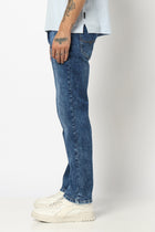 DARK BLUE STRAIGHT FIT JEANS - Jeans - 250410105