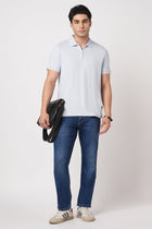 DARK BLUE STRAIGHT FIT REGULAR WASH DENIM - Jeans - 251210955