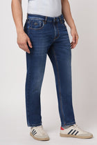 DARK BLUE STRAIGHT FIT REGULAR WASH DENIM - Jeans - 251210955
