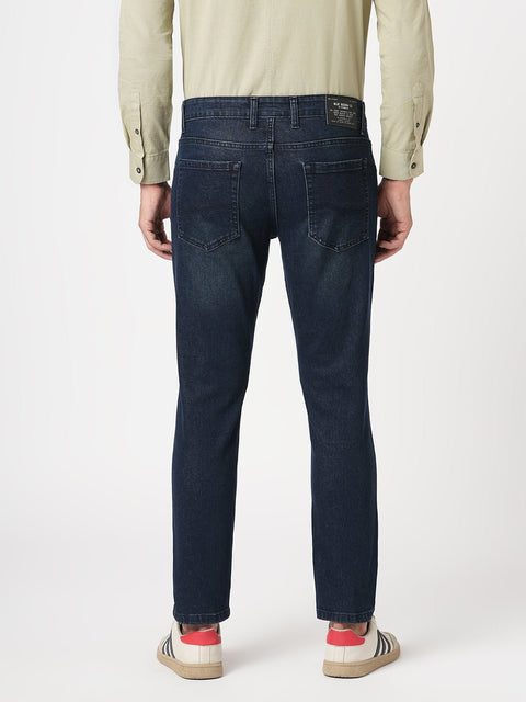 DARK BLUE TWILL ANKLE FIT DENIM - Jeans - 251010822