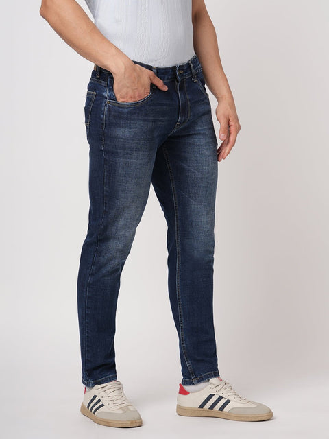 DARK BLUE TWILL MENS DENIM - Jeans - 250810568