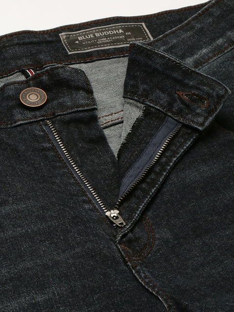 Dark Blue whiskered Jeans - Jeans - 230510446