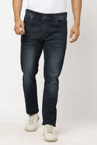 Dark Blue whiskered Jeans - Jeans - 230510446