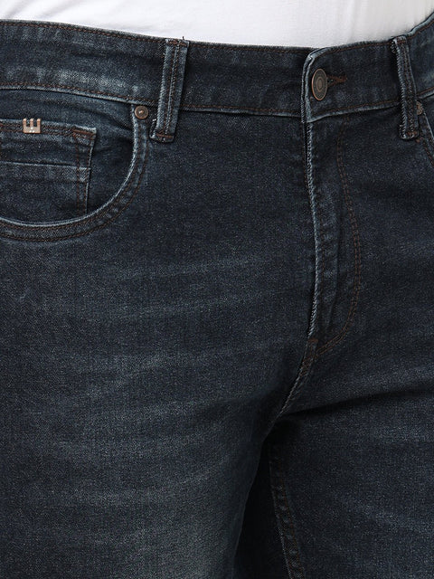 Dark Blue whiskered Jeans - Jeans - 230510446
