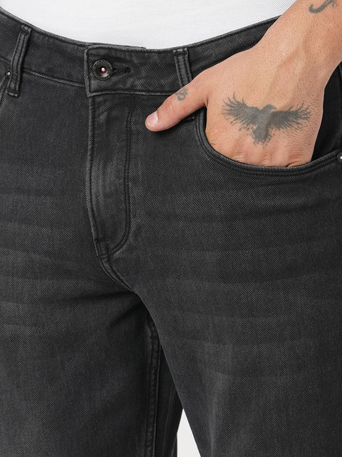 DARK GREY ANKLE FIT DENIM - Jeans - 250810600