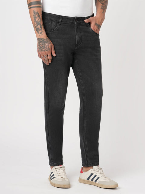 DARK GREY ANKLE FIT DENIM - Jeans - 250810600