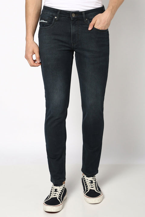 Dark Grey Ankle Fit Jeans - Jeans - 241010185