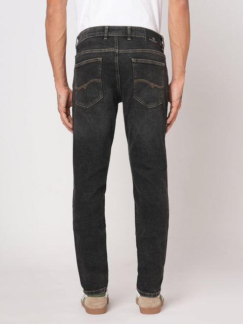 DARK GREY ANKLE FIT MEN'S DENIM - Jeans - 251211040