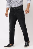 Dark Grey Slim Fit Jeans - Jeans - 230610456