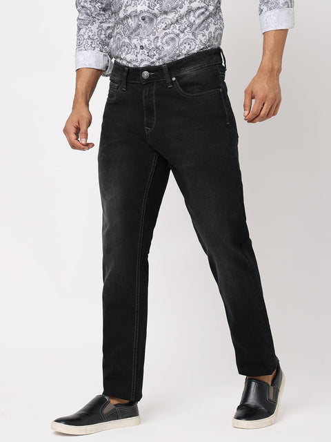 Dark Grey Slim Fit Jeans - Jeans - 230610456