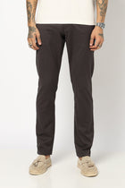 DARK GREY SLIM FIT MENS TROUSERS - Trousers - 