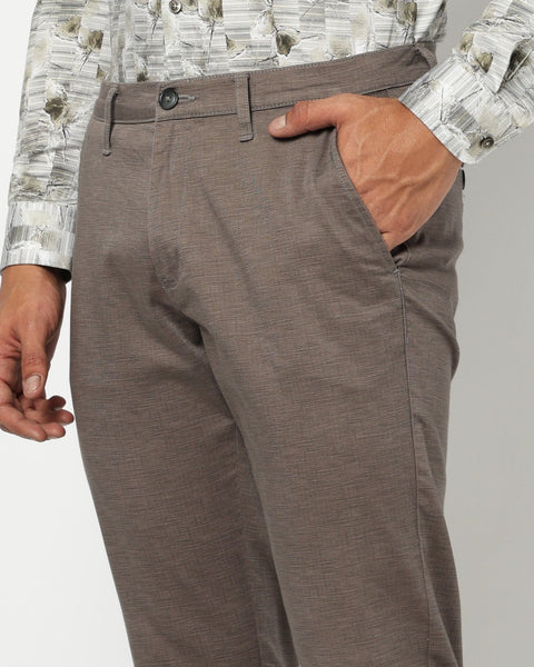 Dark Grey Slim Fit Trouser - Trouser - 250540213