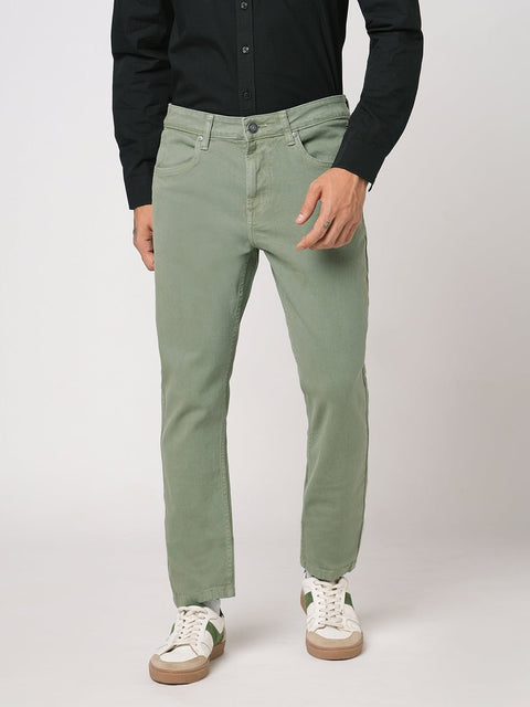 DARK GREY SLIM FIT TWILL DENIM - Jeans - 251110925