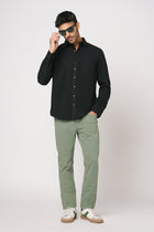 DARK GREY SLIM FIT TWILL DENIM - Jeans - 251110925