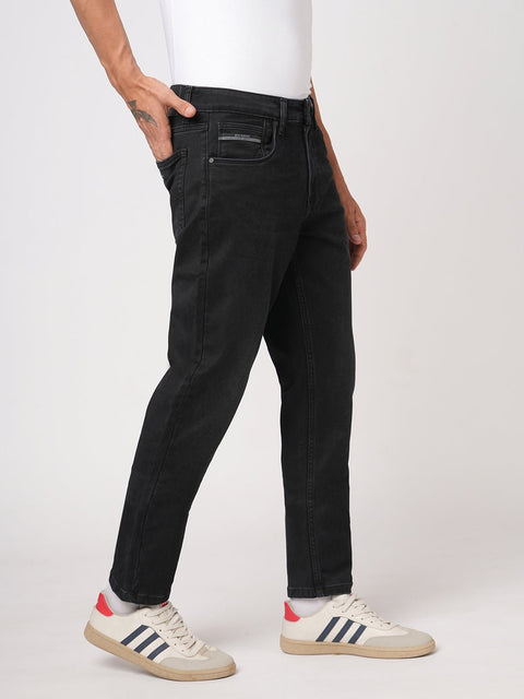 DARK GREY SLIM FIT TWILL GOLD SERIES DENIM - Jeans - 251210995