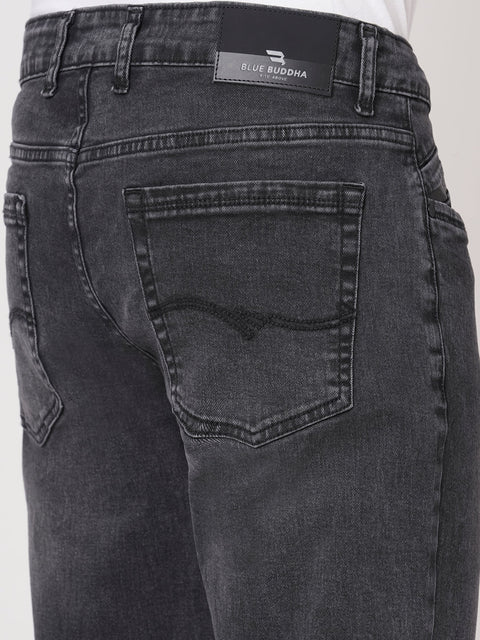DARK GREY SLIM FIT TWILL MENS DENIM - Jeans - 251211000