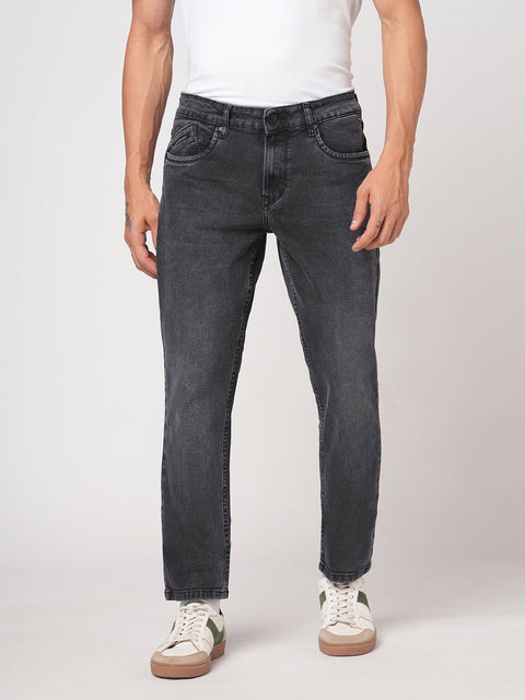 DARK GREY SLIM FIT TWILL MENS DENIM - Jeans - 251211000