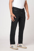 DARK GREY STRAIGHT FIT TWILL DENIM - Jeans - 251210965