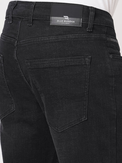 DARK GREY STRAIGHT FIT TWILL DENIM - Jeans - 251210965