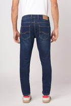 DARK TINTED KNITTED ANKLE FIT DENIM - Jeans - 251110915