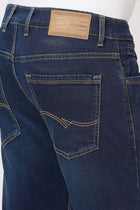 DARK TINTED KNITTED ANKLE FIT DENIM - Jeans - 251110915