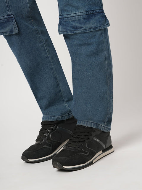 DARK TINTED RELAXED FIT MENS CARGO - Jeans - 250941171