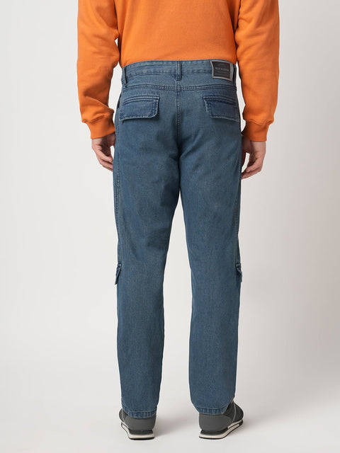 DARK TINTED RELAXED FIT MENS CARGO - Jeans - 250941171