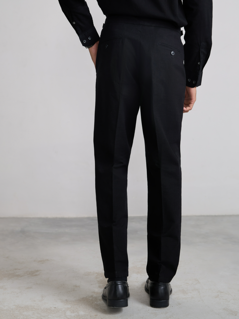 Relaxed Fit Linen Trouser