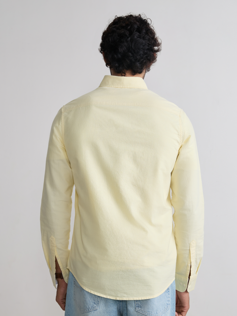 Plain Tailored Fit Oxford Shirt