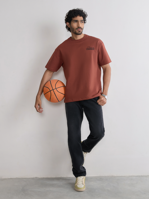 Graphic Looper Oversized T-Shirt