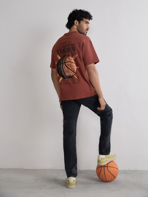 Graphic Looper Oversized T-Shirt
