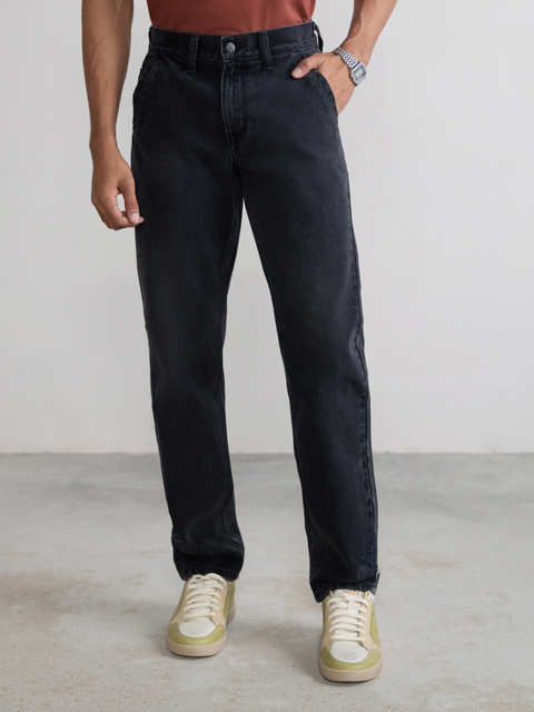 Relaxed Fit Rigid Denim