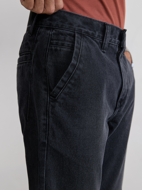 Relaxed Fit Rigid Denim