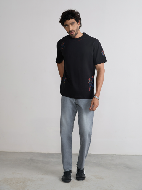 Graphic Looper Oversized T-Shirt