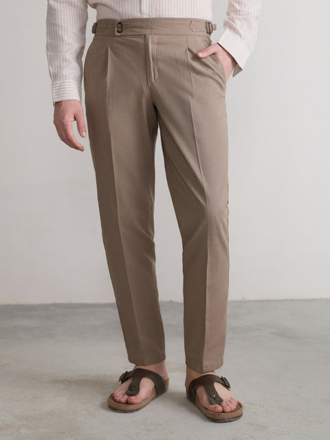 Relaxed Fit Linen Trouser