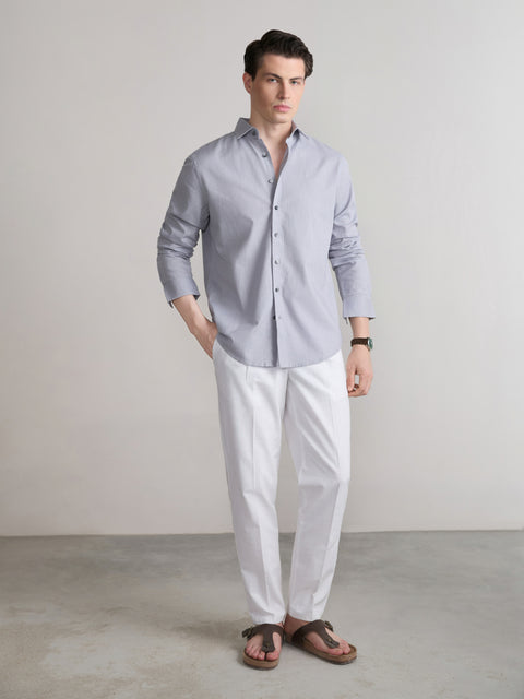 Relaxed Fit Linen Trouser