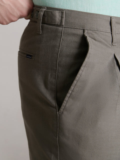Relaxed Fit Linen Trouser