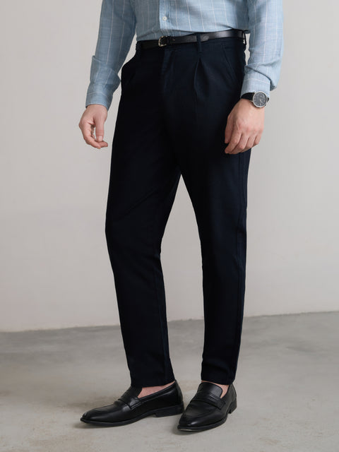 Relaxed Fit Linen Trouser