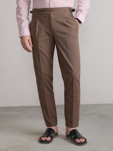 Relaxed Fit Linen Trouser