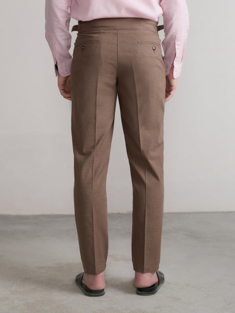 Relaxed Fit Linen Trouser