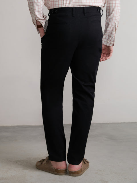 Relaxed Fit Linen Trouser