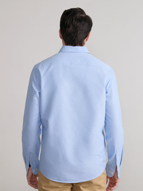 Plain Tailored Fit Oxford Shirt