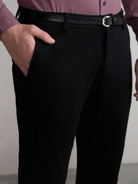 Slim Fit Cotton Blend Trouser