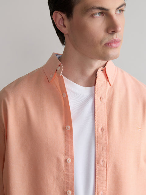 Plain Tailored Fit Oxford Shirt